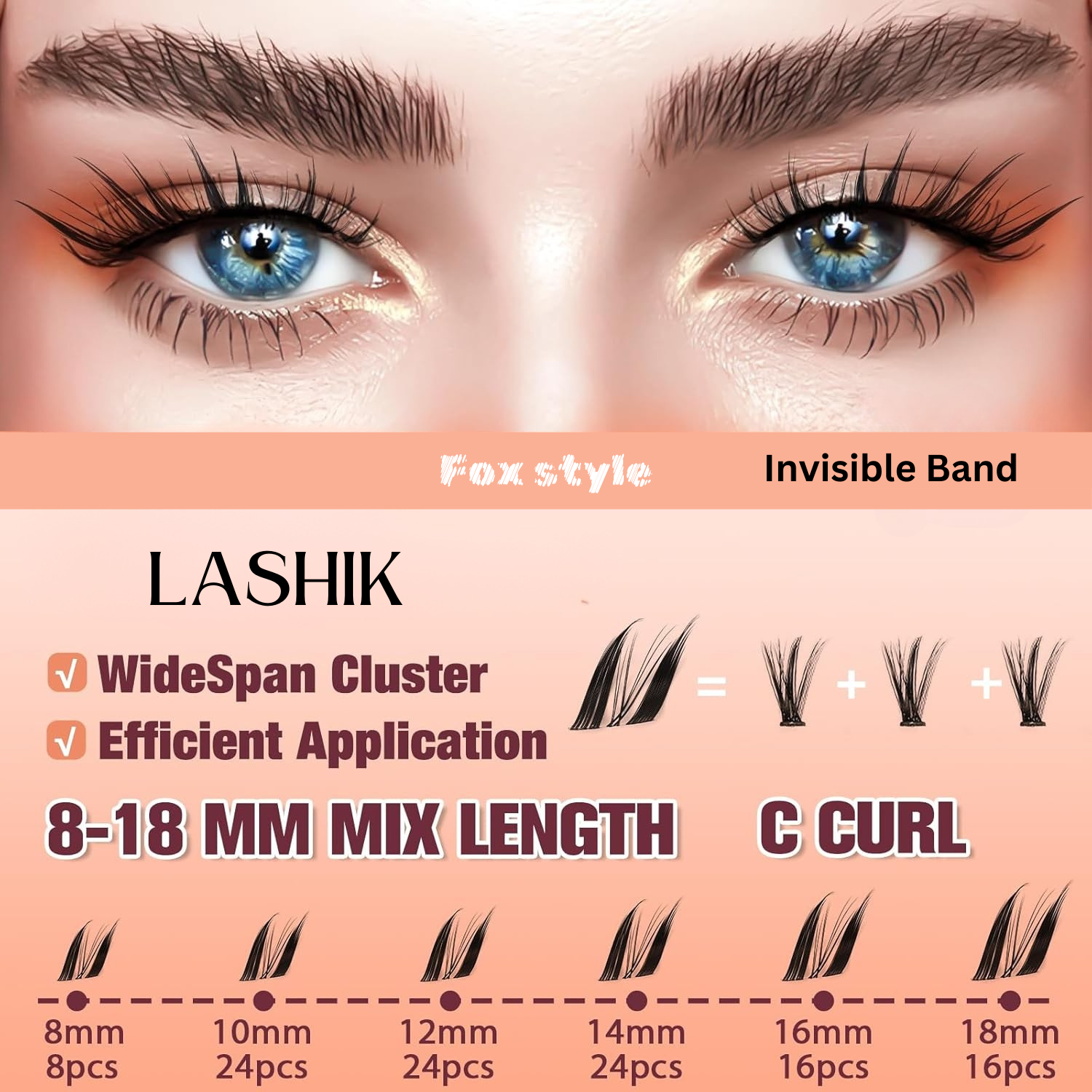 Kit Complet cu 120 de Gene False SMOCURI, Model Foxy - imagine 5